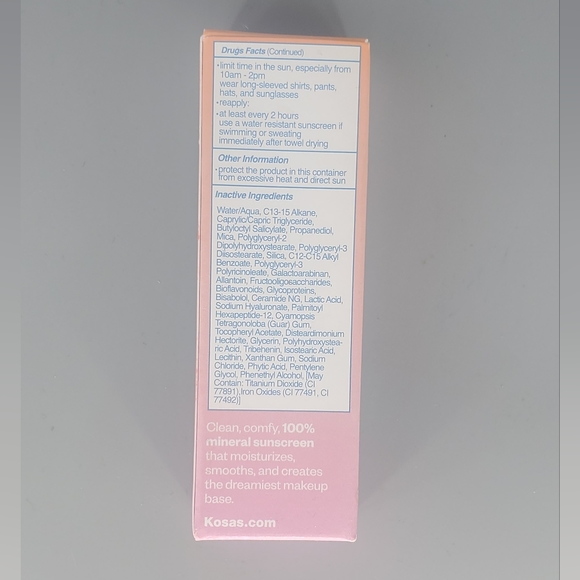 Kosas DreamBeam Comfy Smooth Sunscreen Broad Spectrum SPF 40 - Picture 6 of 7